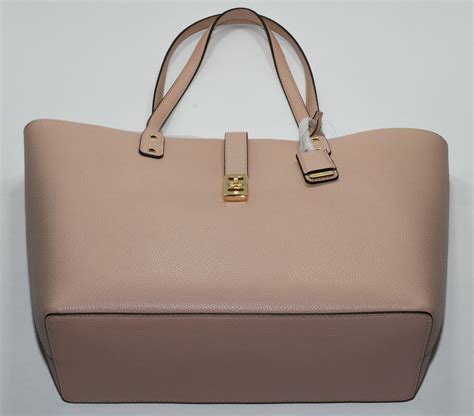 michael kors karsean pastel pink tote bag|Michael Kors large pink bag.